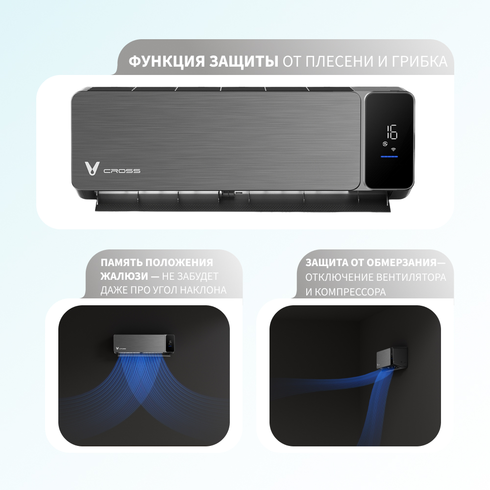 Viomi cross pro 18000btu. Viomi Cross Pro 12000btu. Сплит-система Viomi Cross Pro 12000 BTU. Viomi Cross Pro 12000btu габариты