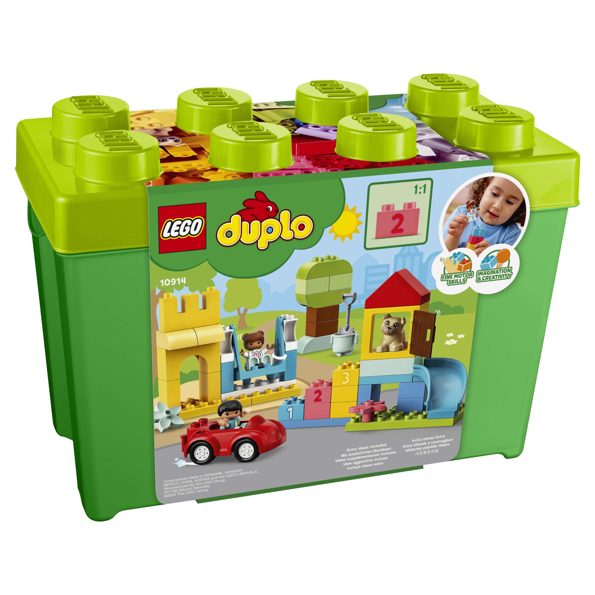 Отзывы о конструктор LEGO DUPLO Classic 10914 Большая коробка с кубиками -  отзывы покупателей на Мегамаркет | конструкторы LEGO 10914 - 100025820448