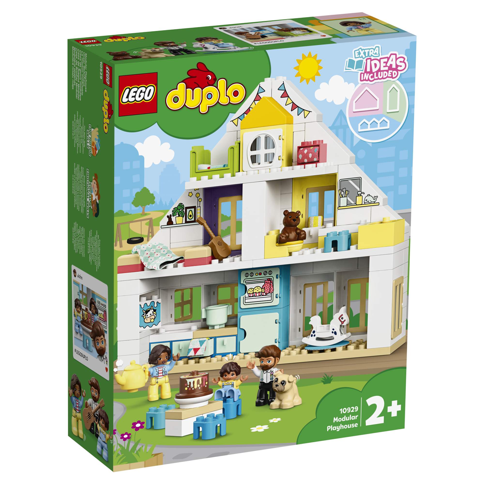 Купить конструктор LEGO DUPLO Town 10929 Модульный игрушечный дом, цены на  Мегамаркет | Артикул: 100025820458