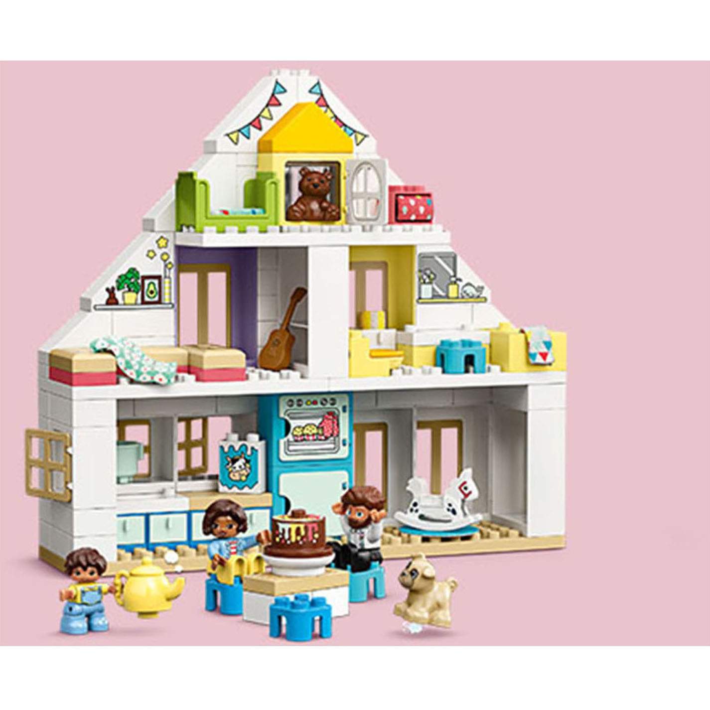 Купить конструктор LEGO DUPLO Town 10929 Модульный игрушечный дом, цены на  Мегамаркет | Артикул: 100025820458