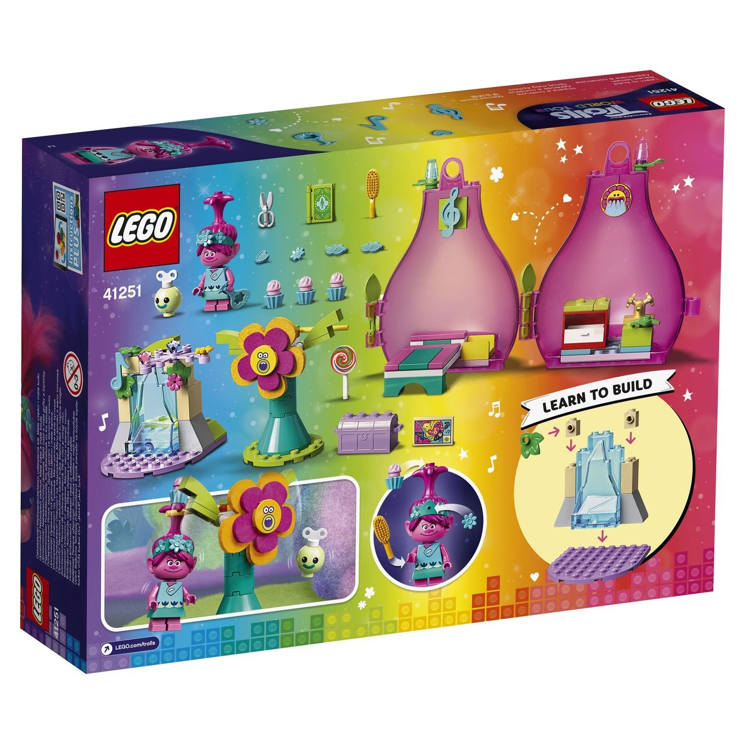 Конструктор LEGO Trolls 41251 Домик-бутон Розочки