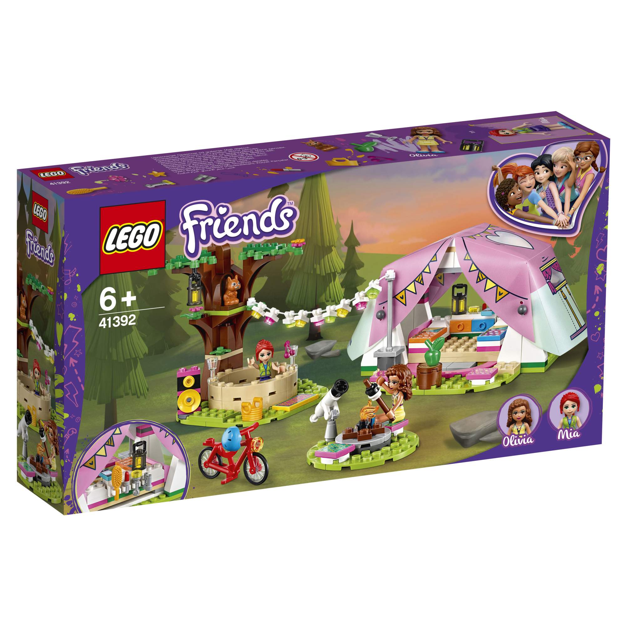 Миниатюра Конструктор LEGO Friends 41392 Роскошный отдых на природе №2