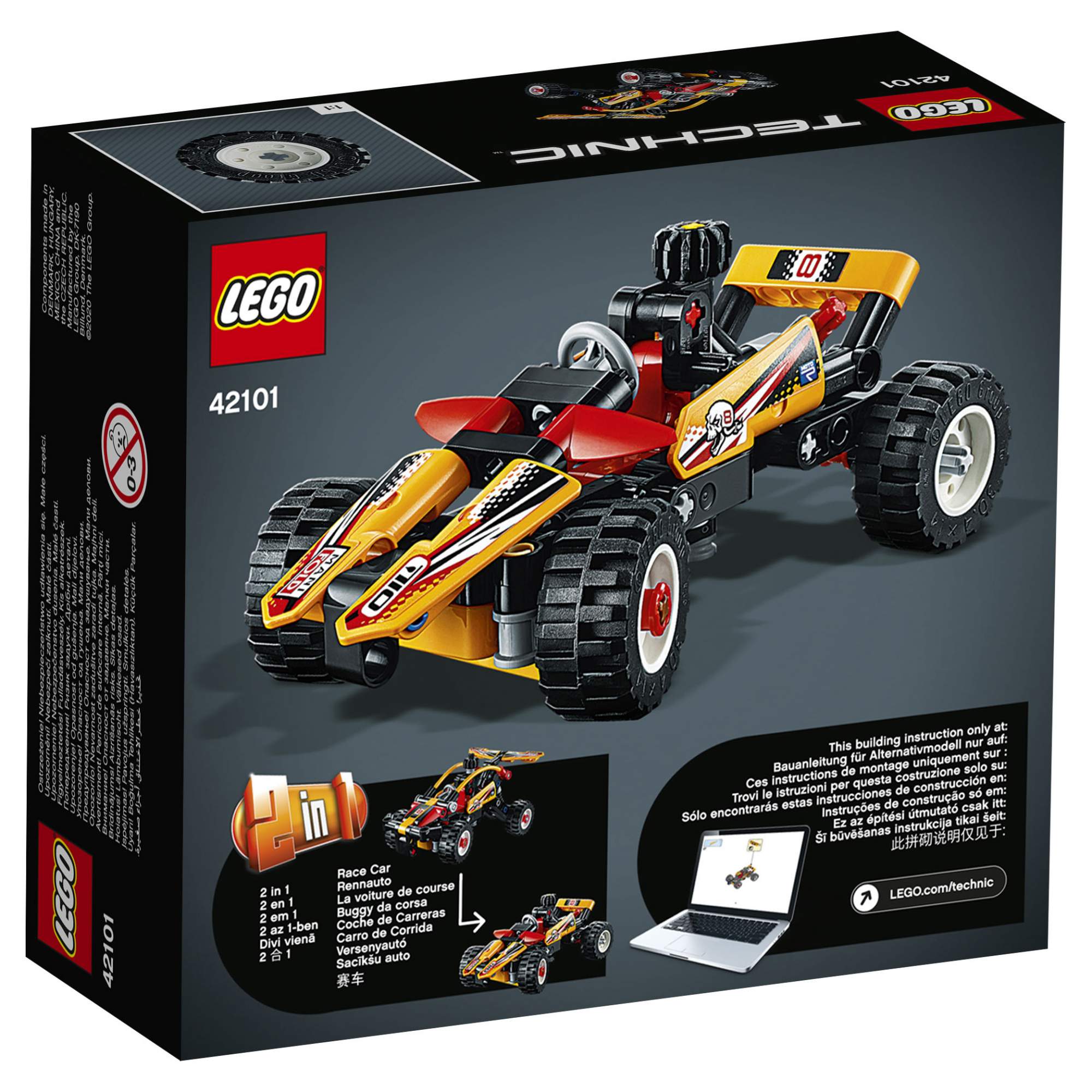 Купить конструктор LEGO Technic 42101 Багги, цены на Мегамаркет | Артикул:  100025820495