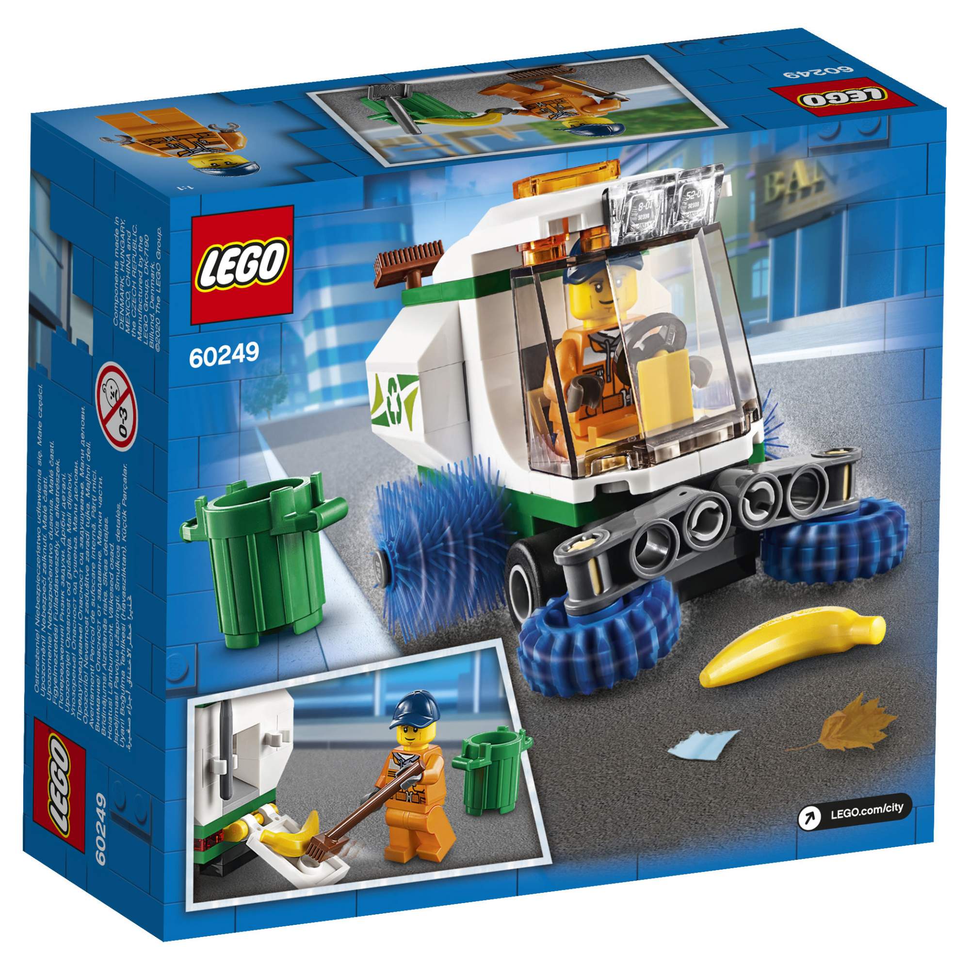 Отзывы о конструктор LEGO City Great Vehicles 60249 Машина для очистки улиц  - отзывы покупателей на Мегамаркет | конструкторы LEGO 60249 - 100025820518