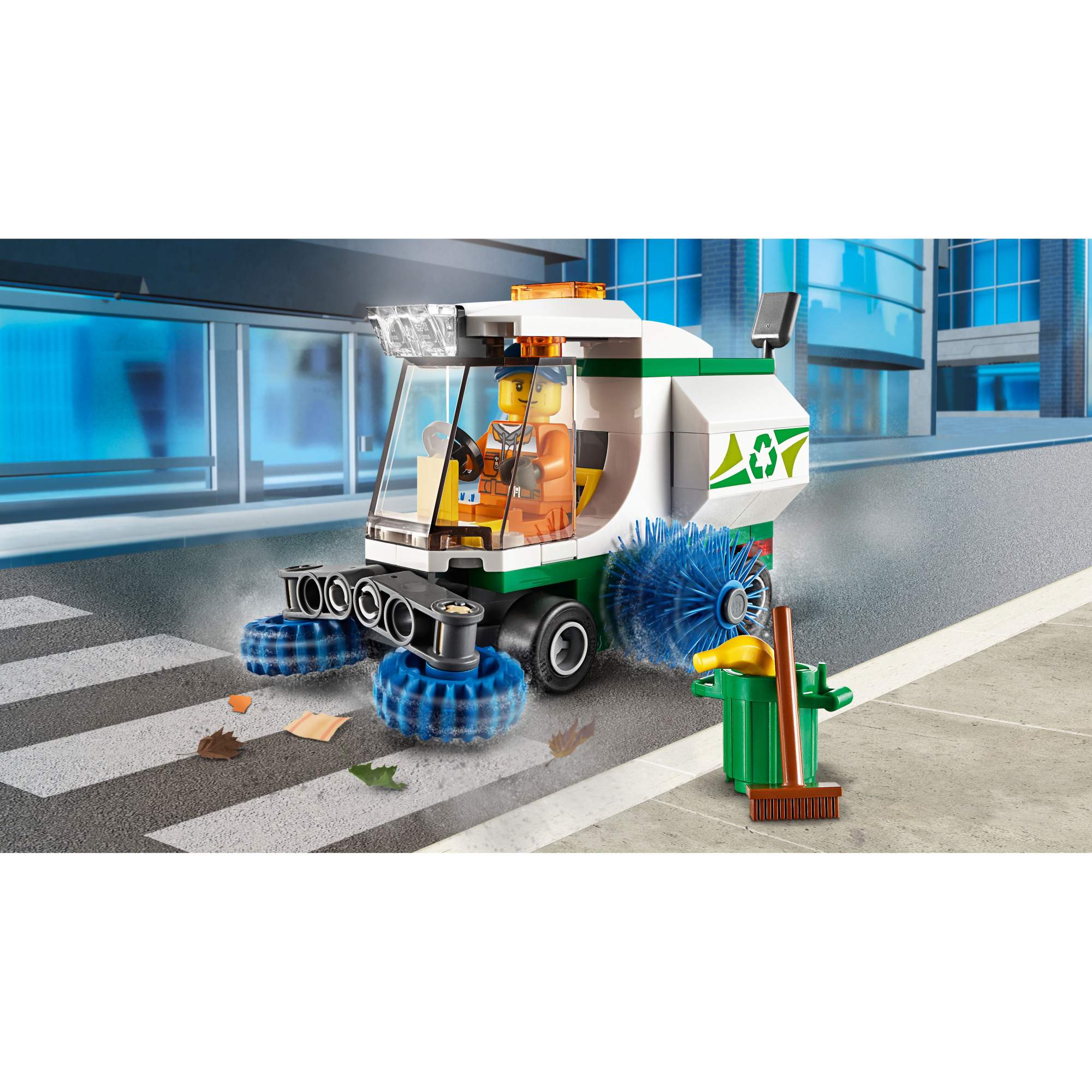 Конструктор LEGO City Great Vehicles 60249 Машина для очистки улиц