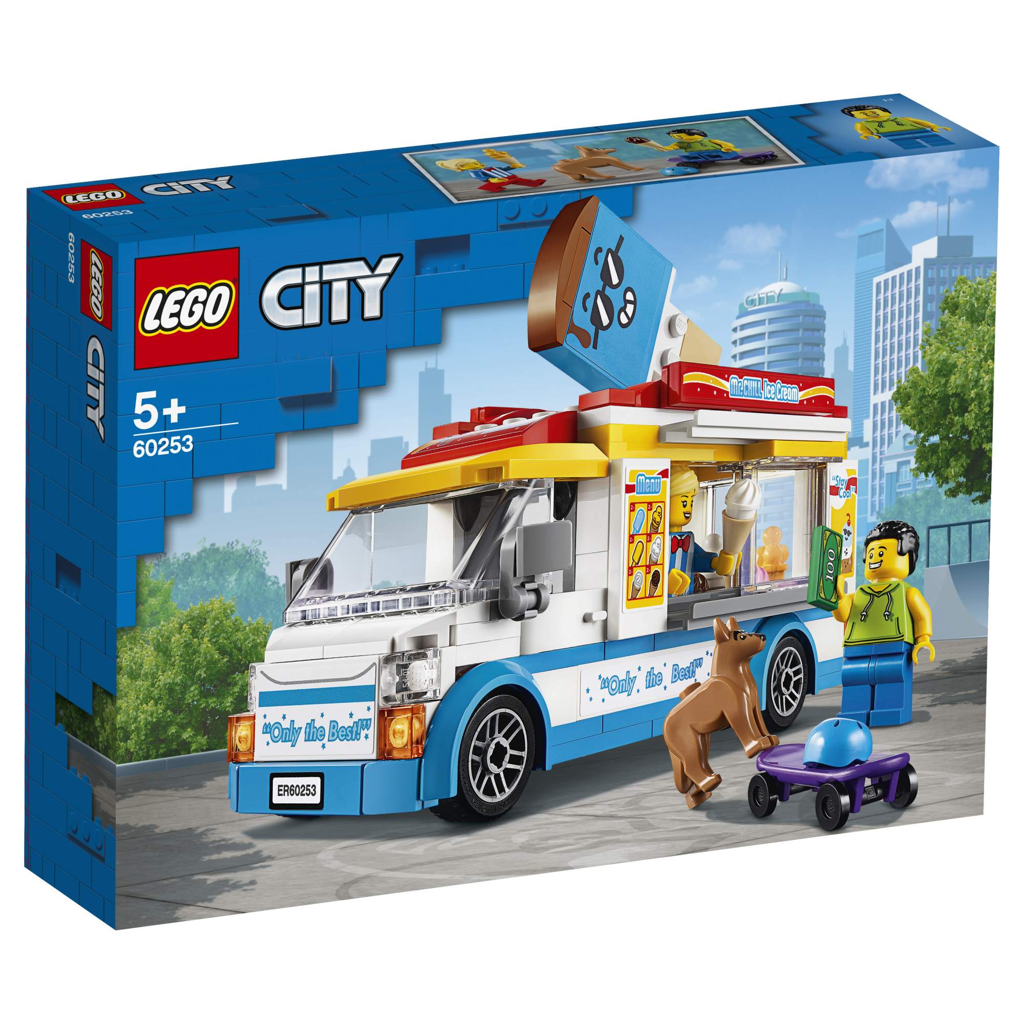 Конструктор LEGO City Great Vehicles 60253 Грузовик мороженщика - купить на  Мегамаркет