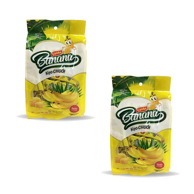 Конфеты желейные со вкусом банана (2 шт. по 120 г)