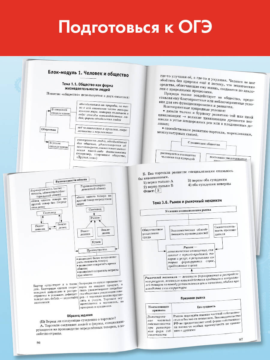 ОГЭ. Обществознание. Новый полный справочник для подготовки к ОГЭ – купить  в Москве, цены в интернет-магазинах на Мегамаркет