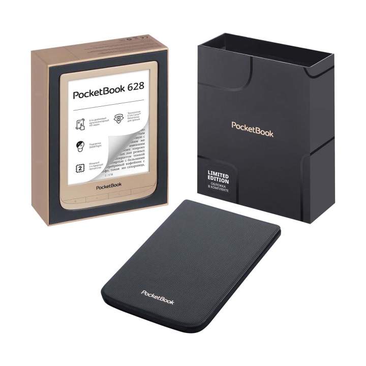 Электронная книга PocketBook 628 Limited Edition Matte Gold (PB628-G-GE-RU)