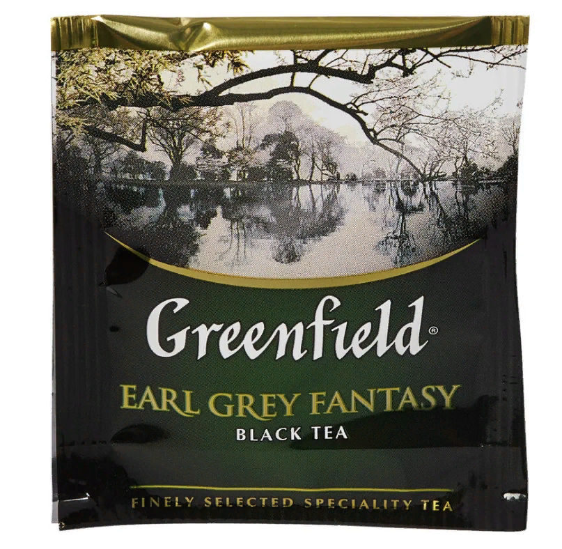 Greenfield fantasy. Чай черный Greenfield Earl Grey Fantasy. Чай Greenfield Earl Grey Fantasy черный с бергамотом 100 пакетиков. Чай Гринфилд Эрл грей 100 пак. Чай черный Greenfield Earl Grey Fantasy 100 пакетиков.