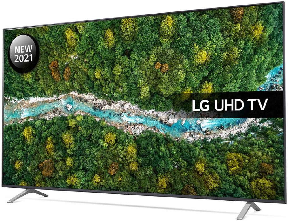Телевизор LG 75UP77006LB, 75"(190 см), UHD 4K