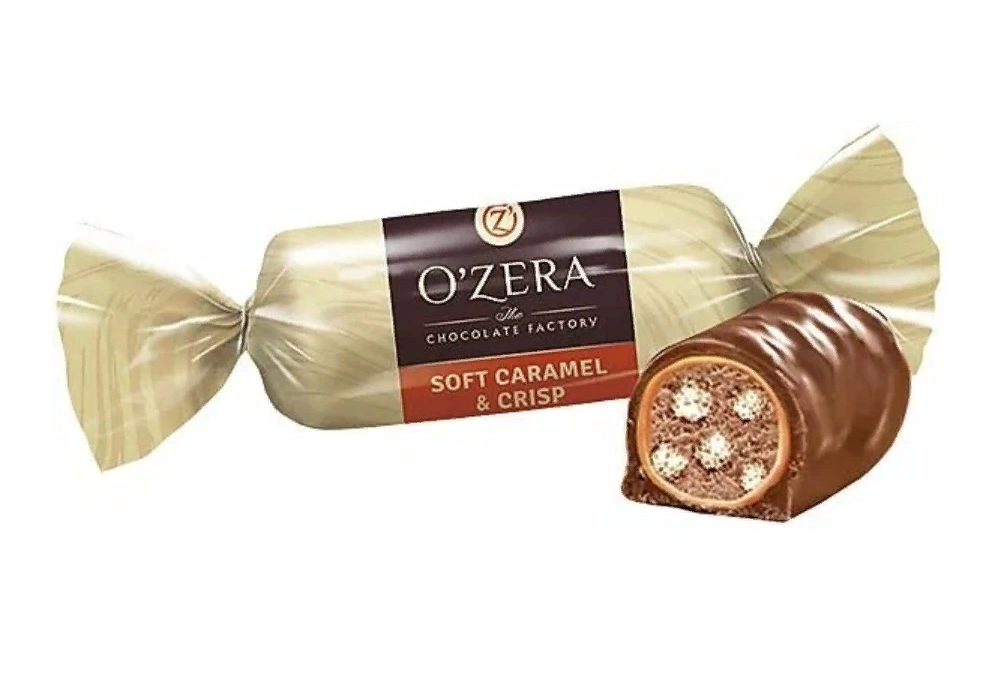 Озера с карамелью. Ozera Caramel КДВ конфеты. Конфеты o'Zera Soft Caramel crisp. Конфеты o'Zera Caramel. «Ozera», конфеты Caramel&crisp.