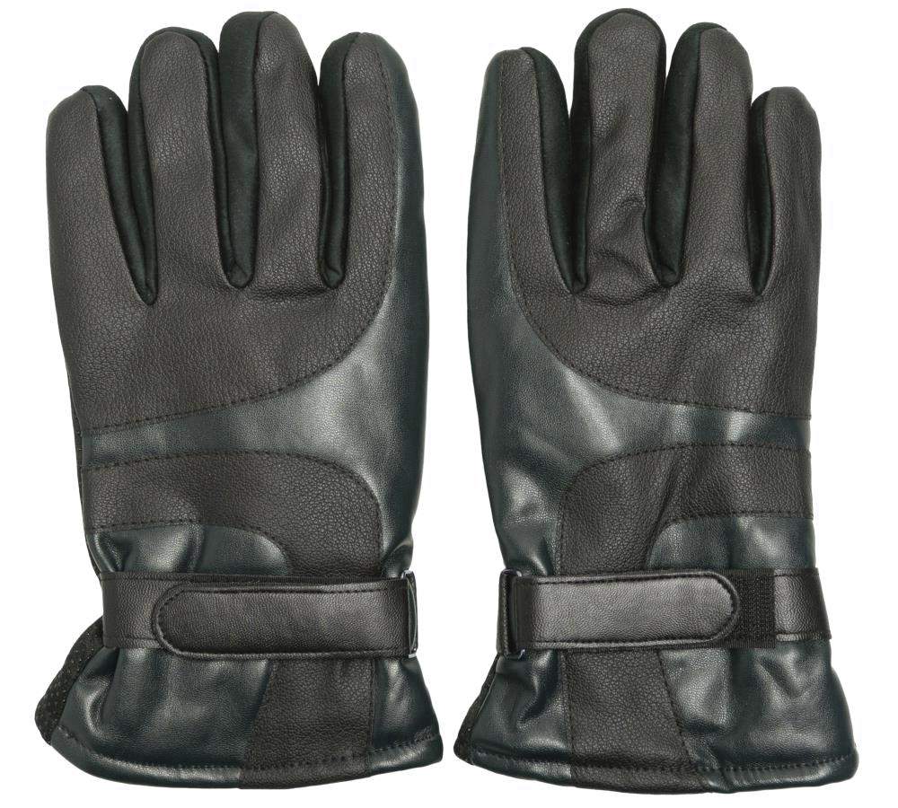 Перчатки мужские Gsmin Leather Gloves синие, р. 10