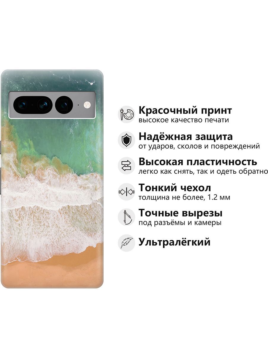 Силиконовый чехол на Google Pixel 7 Pro с принтом 