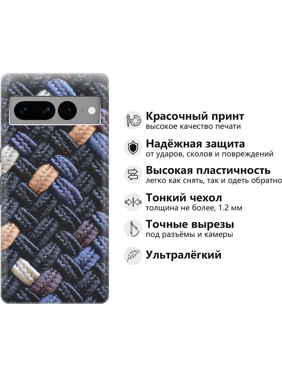 Силиконовый чехол на Google Pixel 7 Pro с принтом 