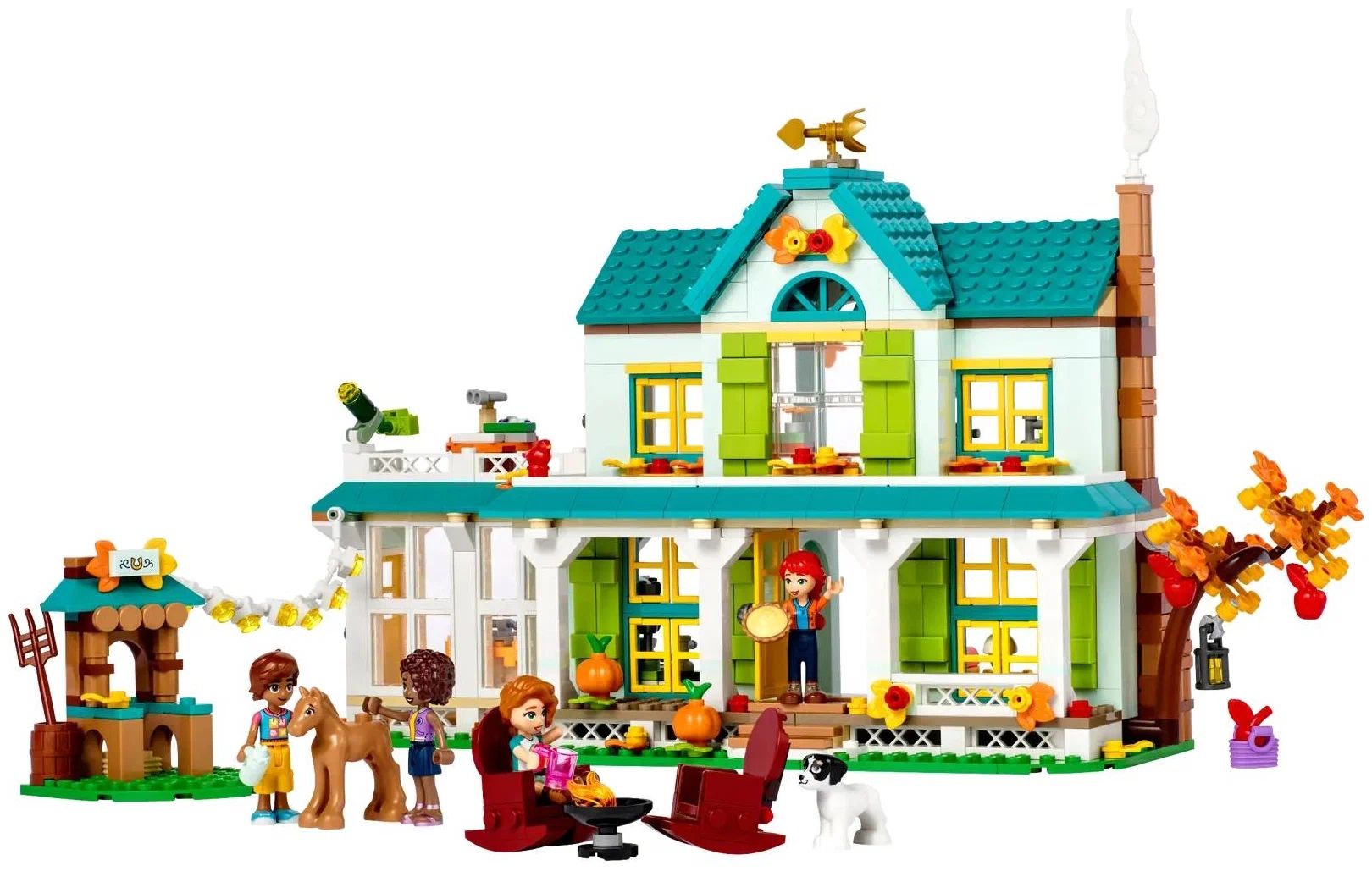 Отзывы о конструктор LEGO Friends Осенний дом, 853, 41730 - отзывы  покупателей на Мегамаркет | конструкторы LEGO 41730 - 600010925486