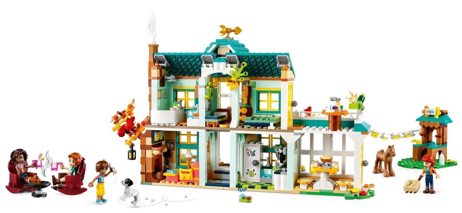 Купить конструктор LEGO Friends Осенний дом, 853, 41730, цены на Мегамаркет  | Артикул: 600010925486