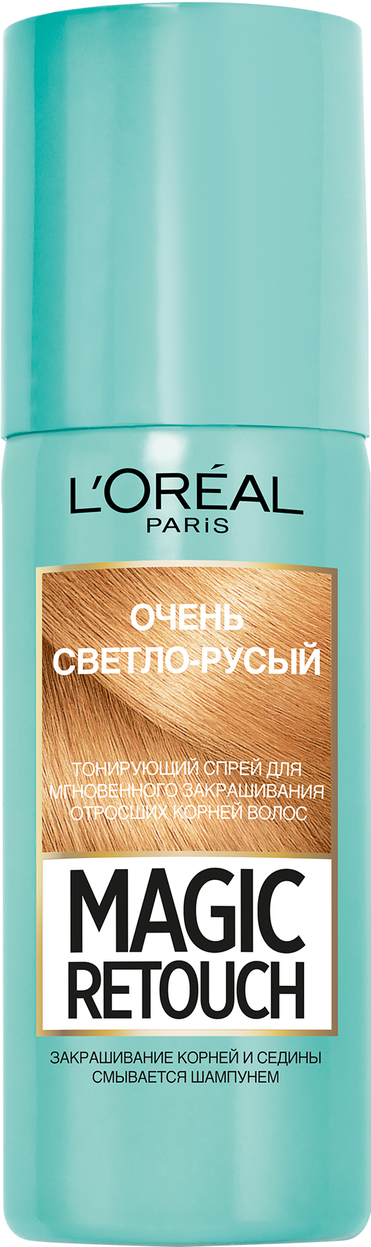 Тонирующий спрей для волос L'Oreal Paris Magic Retouch, светло-русый, для корней, 75 мл