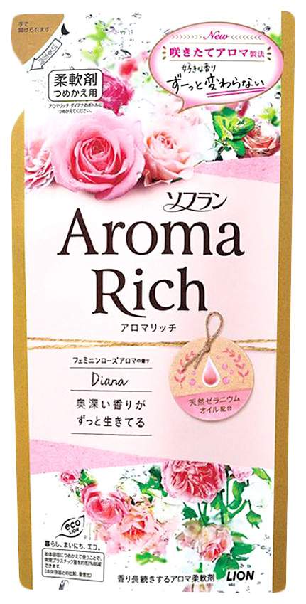 Парфюмированный кондиционер для белья aroma rich diana, lion, запасной блок - купить в Москве, цены на Мегамаркет | 100026508286