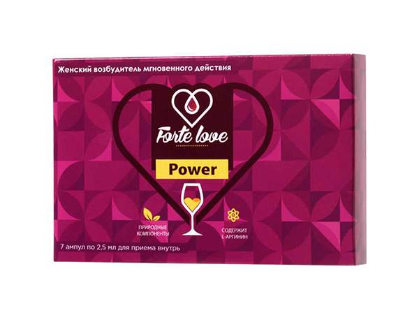 Капли для женщин Forte Love Power, 7 ампул по 2,5 мл - купить в интернет-магазинах, цены на Мегамаркет | аминокислоты в аптеке