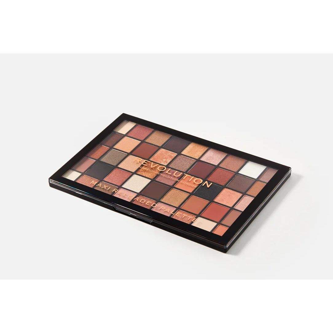 Палетка теней Makeup Revolution Maxi Reloaded Eyeshadow Palette Large It  Up, 250 г - отзывы покупателей на Мегамаркет | тени для век