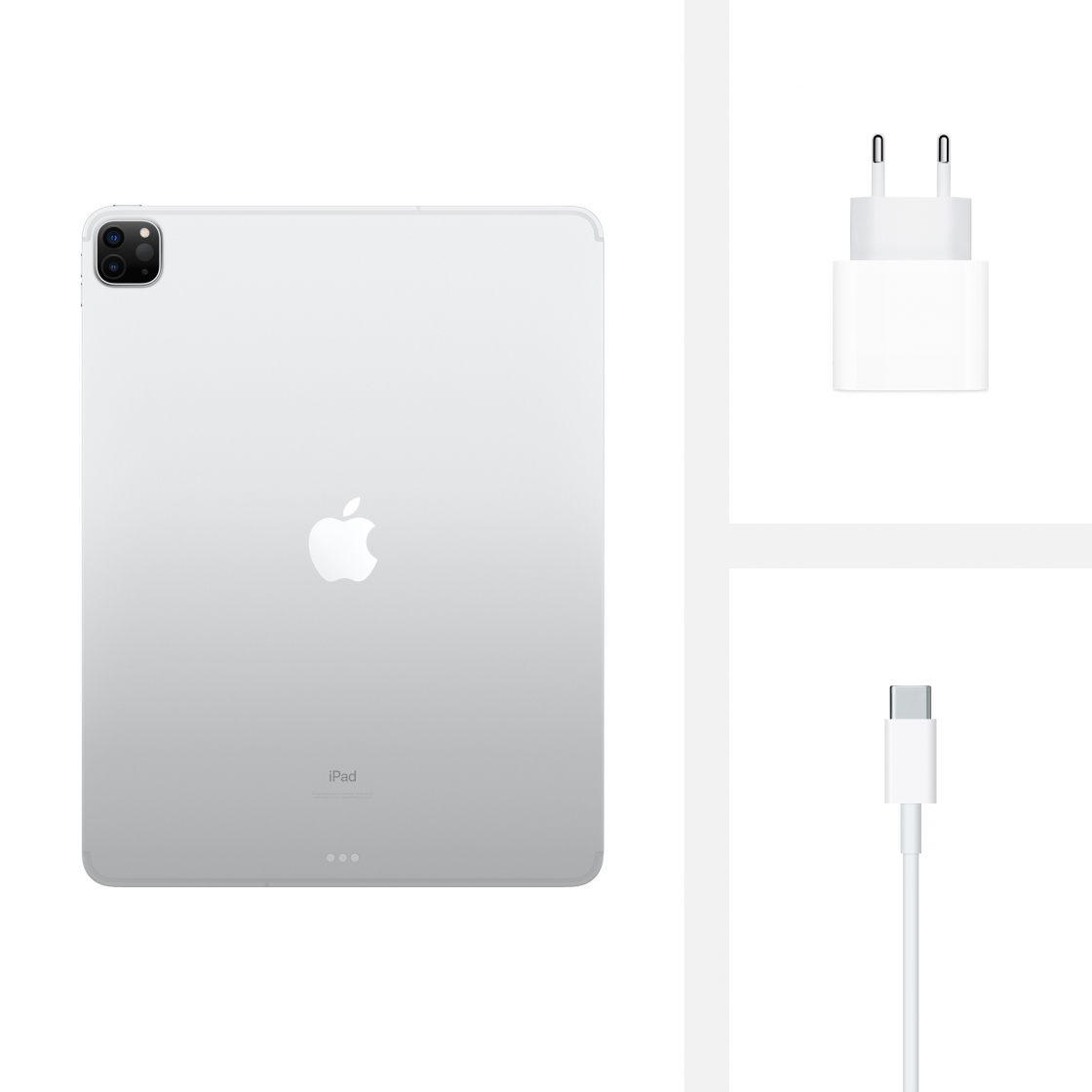 Планшет Apple iPad Pro 12.9 (2020) 512GB Wi-Fi Silver (MXAW2RU/A)