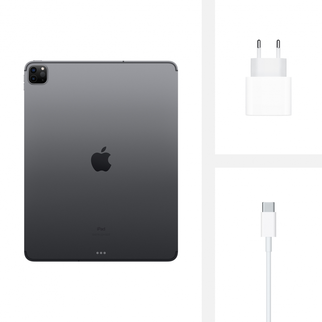 Планшет Apple iPad Pro 12.9 (2020) 256 GB Wi-Fi + Cellular Space Grey (MXF52RU/A)