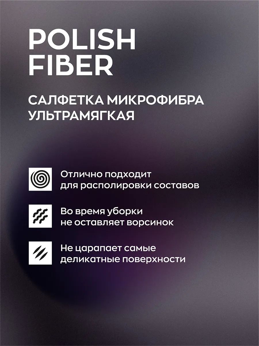 Микрофибра авто / салфетка автомобиля , сушки , располировки 40х40 Smart  Open Polish Fiber - купить в Москве, цены на Мегамаркет | 600008102825