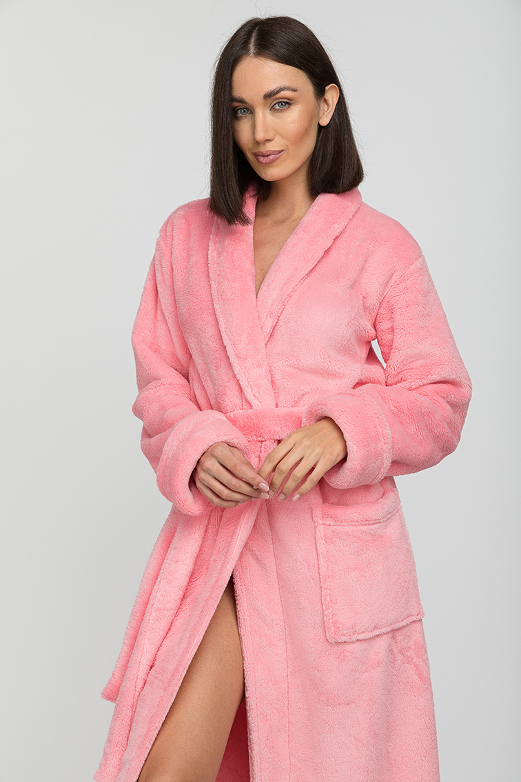 Домашний халат женский Peche Monnaie Tendre розовый XL