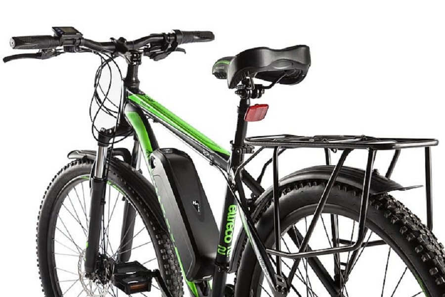 Электровелосипед Eltreco XT 800 New  (2021) (Зелёный)