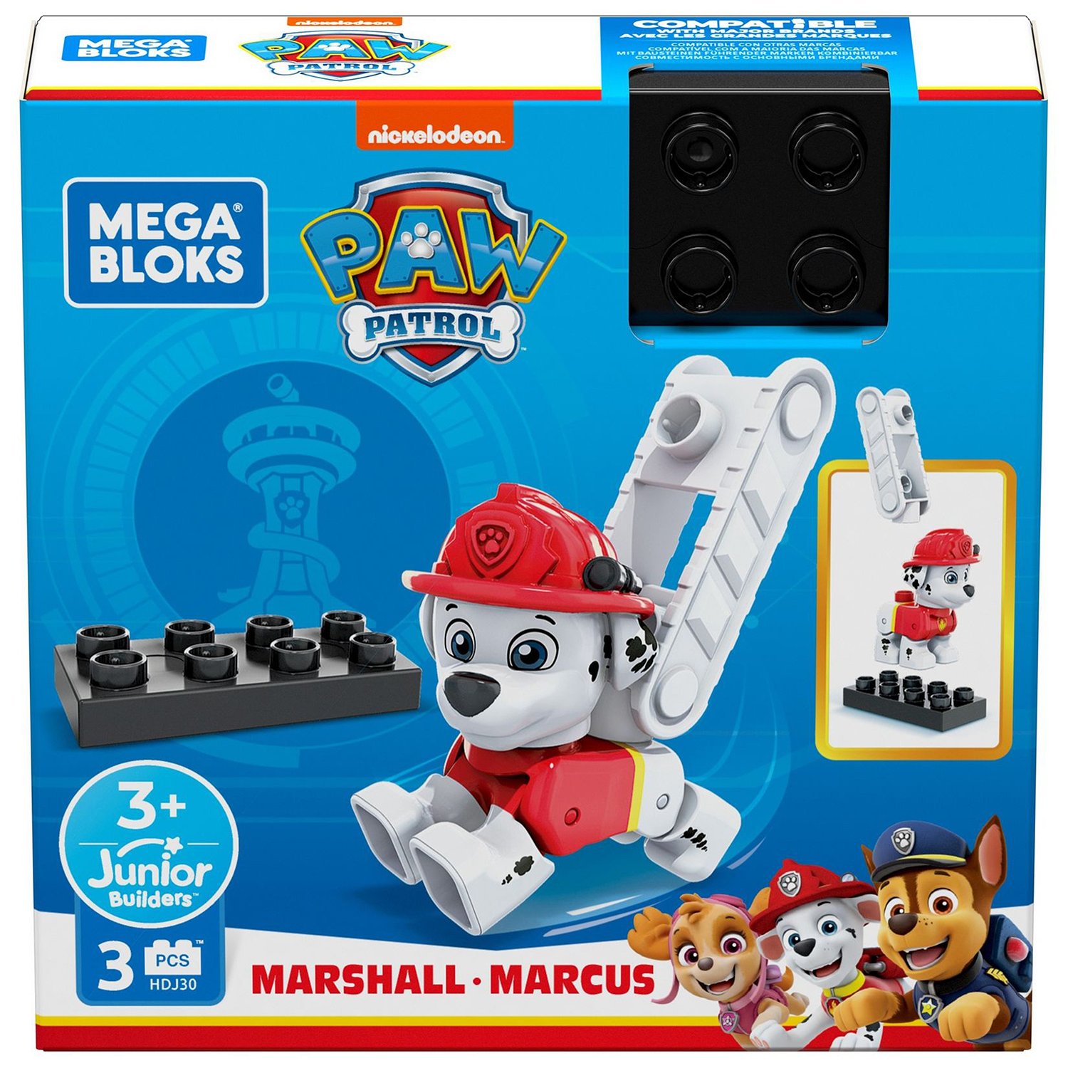 Paw patrol marshall mega on sale bloks