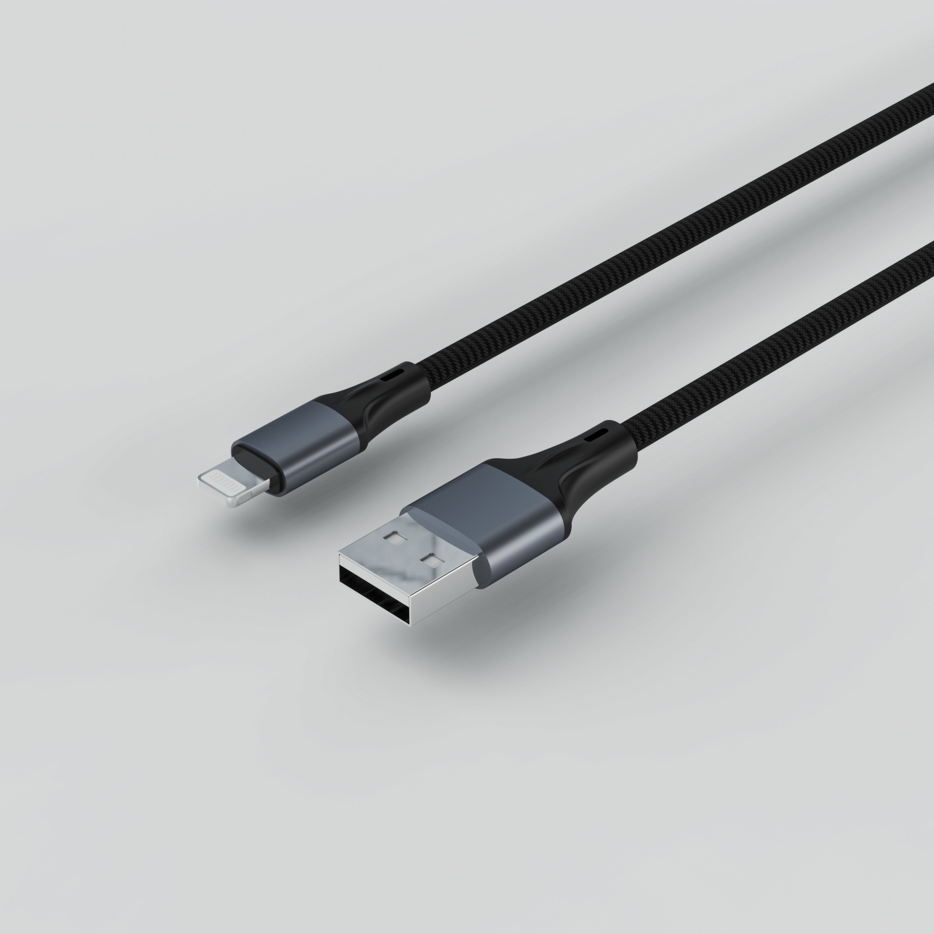 Кабель USB-Lighting Accesstyle AL24-F200M-Black 2 м черный, купить в  Москве, цены в интернет-магазинах на Мегамаркет