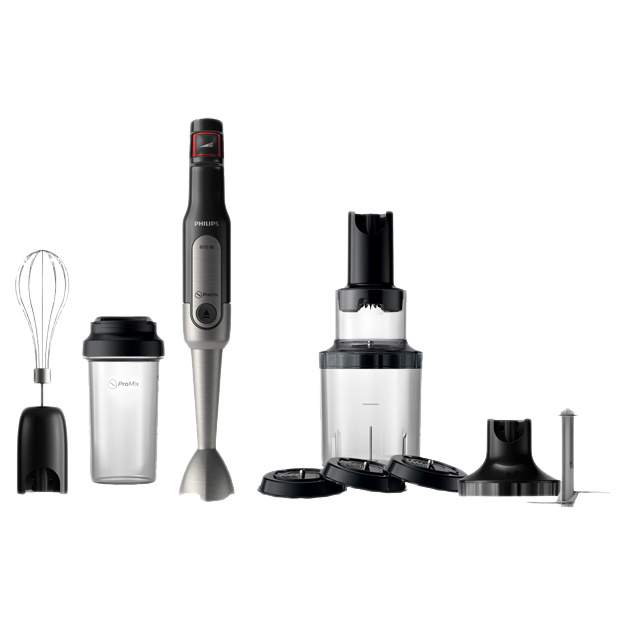 Погружной блендер Philips Viva Collection HR2657/90 Silver/Black, купить в Москве, цены в интернет-магазинах на Мегамаркет