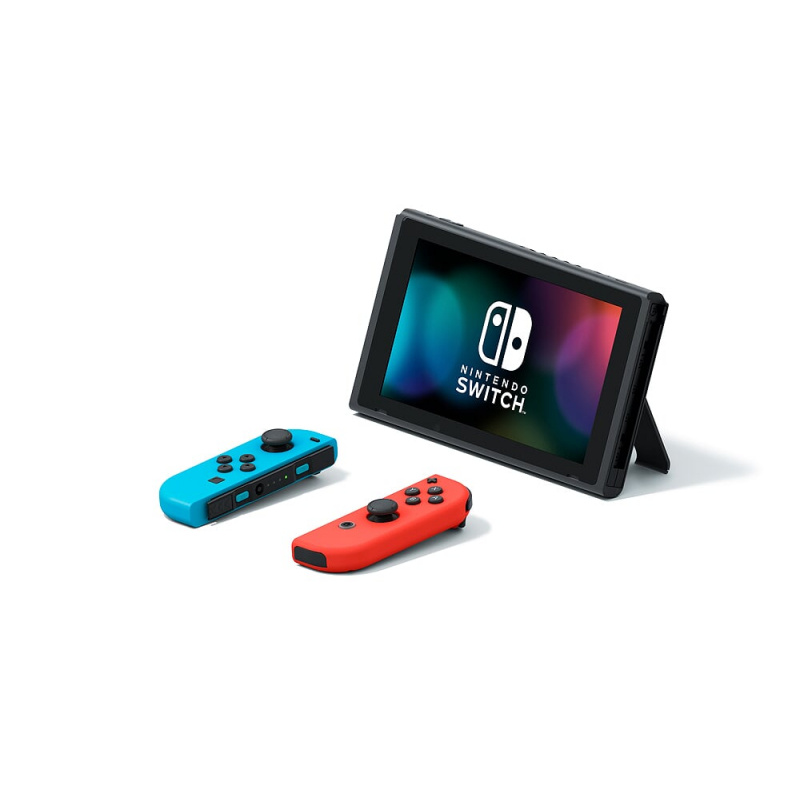 Портативная игровая консоль Nintendo Switch New v2 Neon Red/Neon Blue