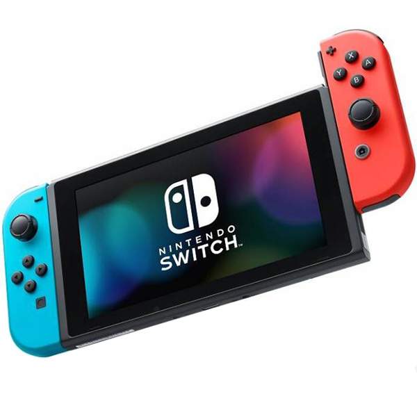 Портативная игровая консоль Nintendo Switch New v2 Neon Red/Neon Blue
