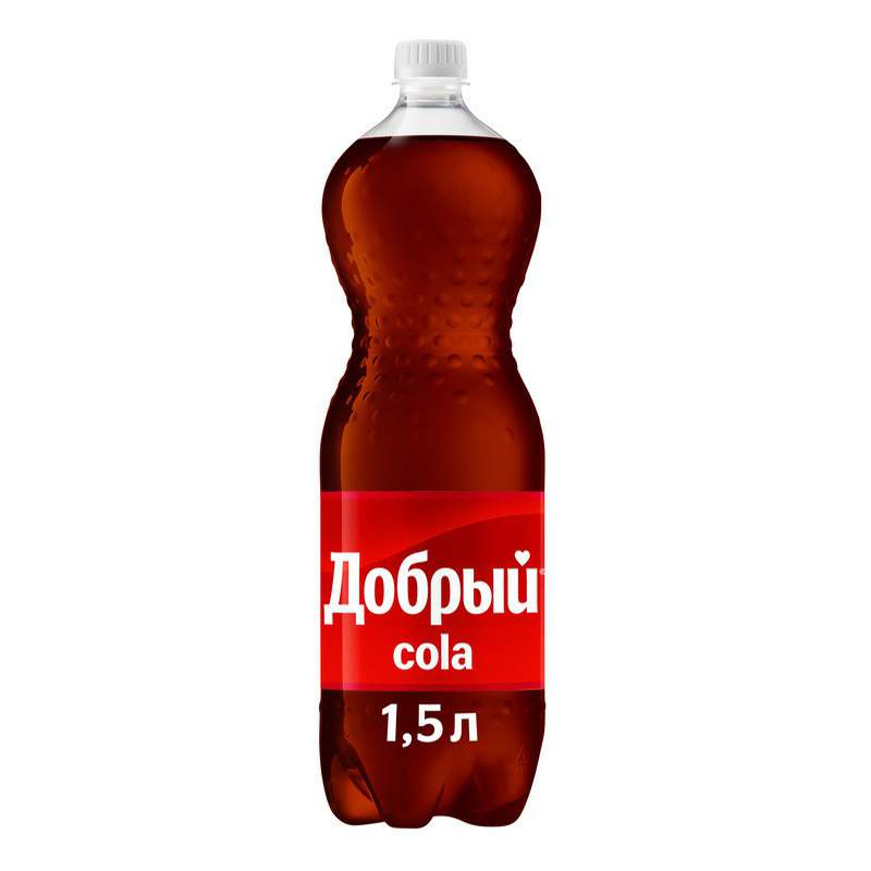 Купить напиток газированный Добрый Cola 1,5 л ПЭТ, цены на Мегамаркет | Артикул: 100043882576