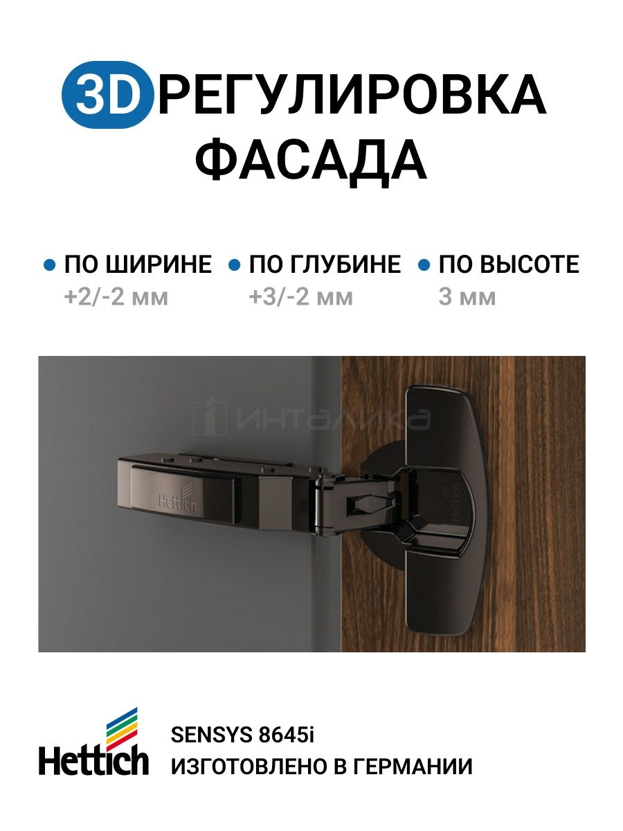 Hettich sensys 8645i. Петли мебельные черные Heetih. Петля мебельная черная.