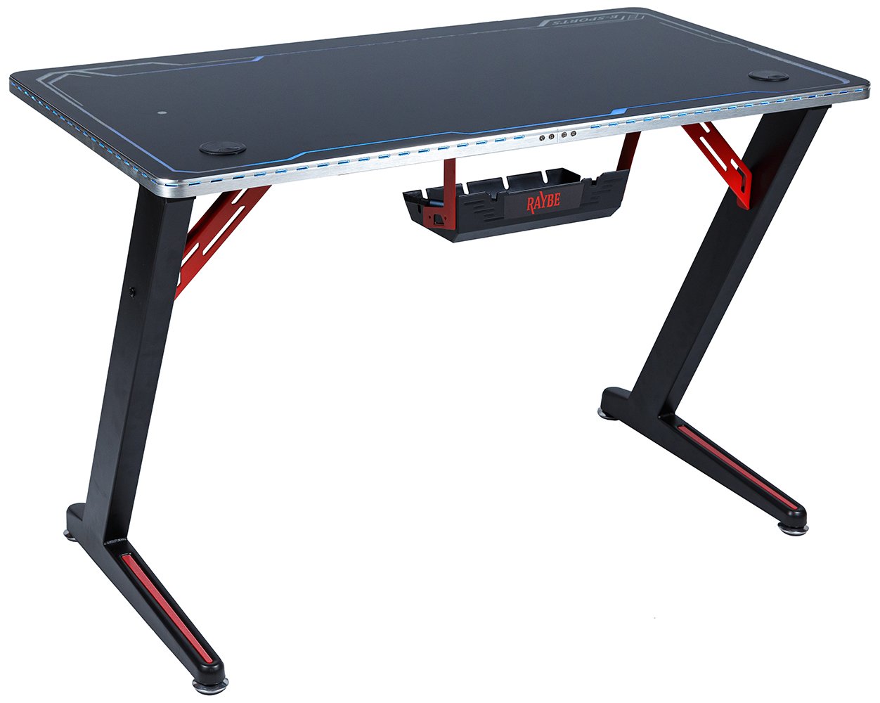 Профессиональный игровой стол Raybe ZA-HC-Z алюминий, акрил, подсветка