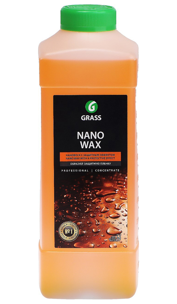 Жидкий Воск Grass Nano Wax, с защитным эффектом, 1 л - купить в Москве, цены на Мегамаркет | 100032521167