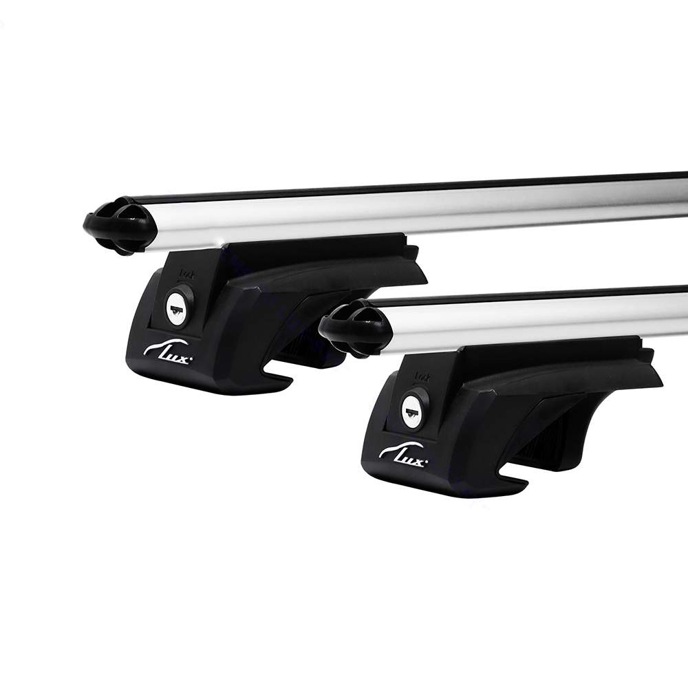 Багажник LUX ЭЛЕГАНТ с замками, дуги аэро-классик (53мм) 1,2м Шкода ...