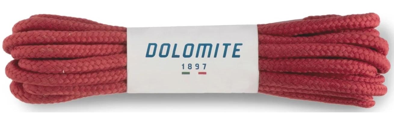 Шнурки для обуви Dolomite Lace 54 High Pak-12 (1 Штука) красные 170 см