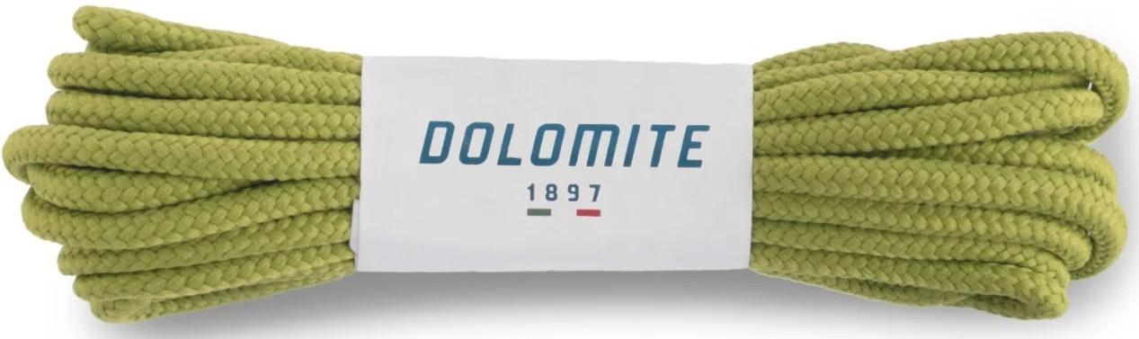 Шнурки для обуви Dolomite Lace 54 Low Pak-12 (1 Штука) зеленые 150 см