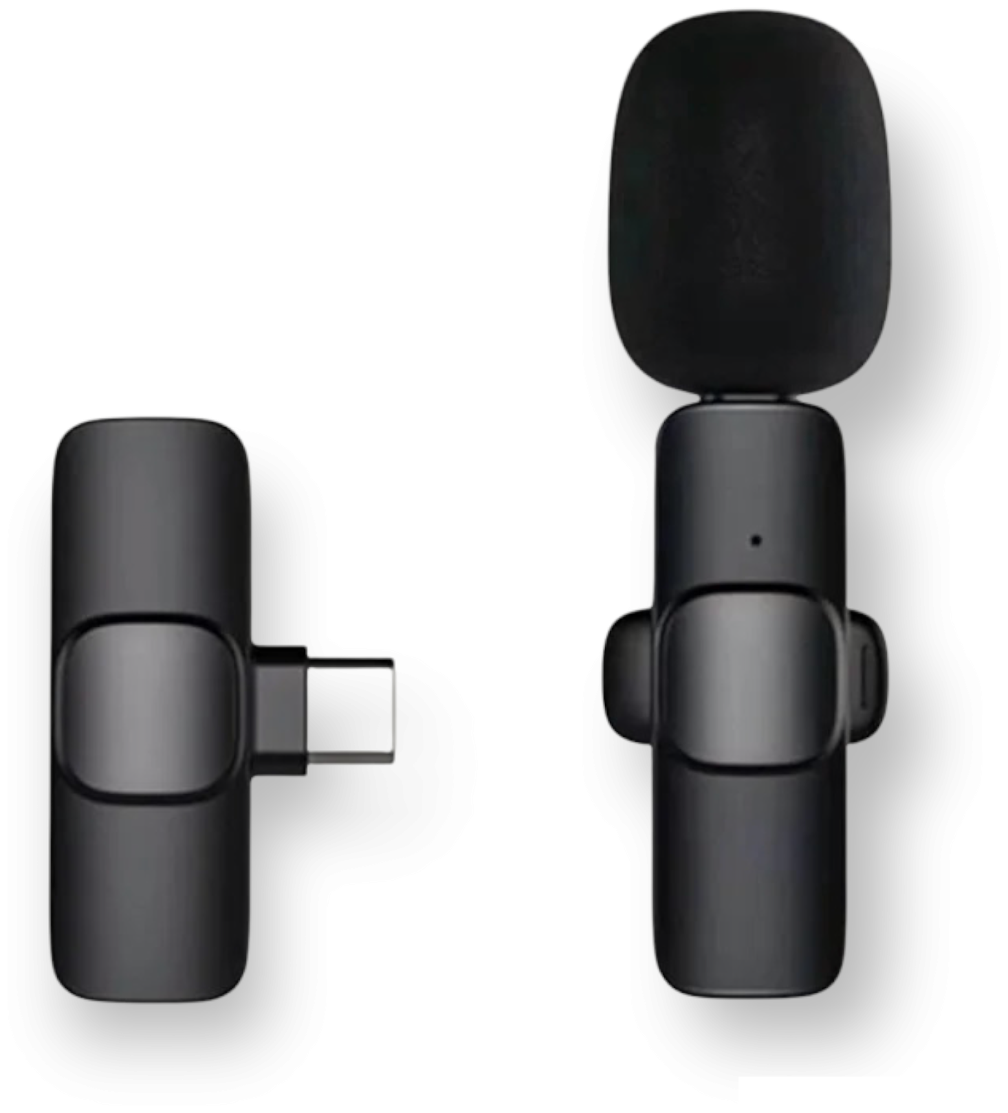 Петличный микрофон Bluetooth Type-C / Беспроводная петличка для записи звука - купить в Office supplies, цена на Мегамаркет