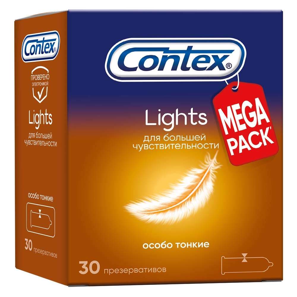 Презервативы Contex Lights 30 шт. - купить в интернет-магазинах, цены на Мегамаркет | презервативы