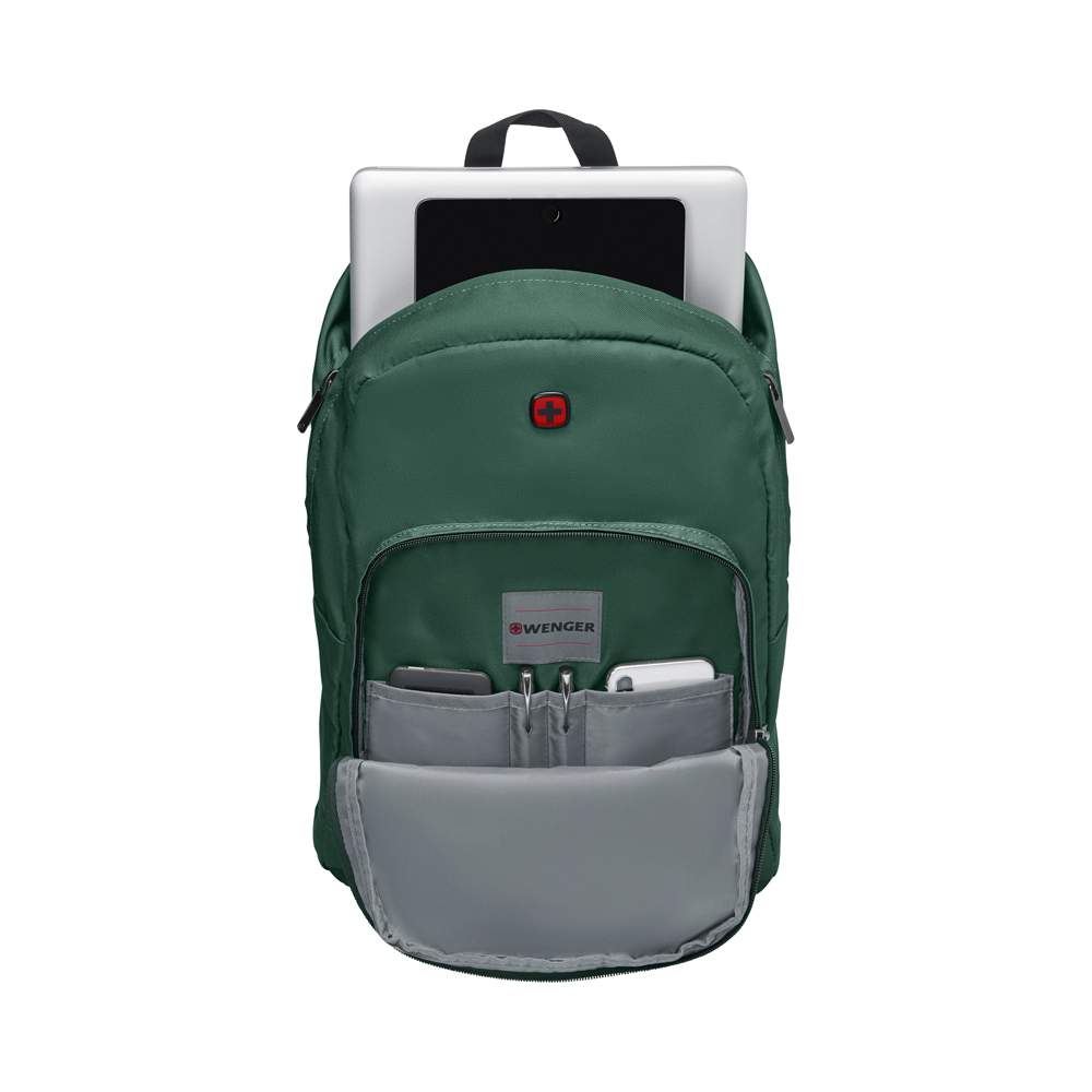 Молодежный рюкзак Wenger Crango 610197 зеленый 31x17x46см 24 л