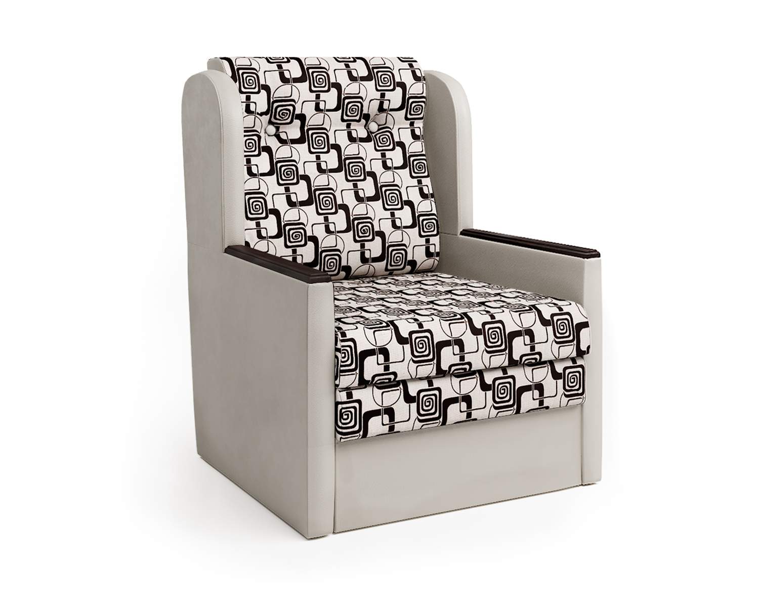 Кресло-кровать Шарм-Дизайн Классика Д, беж/ромб