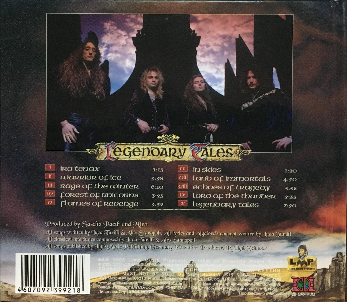 Rhapsody / Legendary Tales (DIGIBOOK CD) – купить в Москве, цены в  интернет-магазинах на Мегамаркет