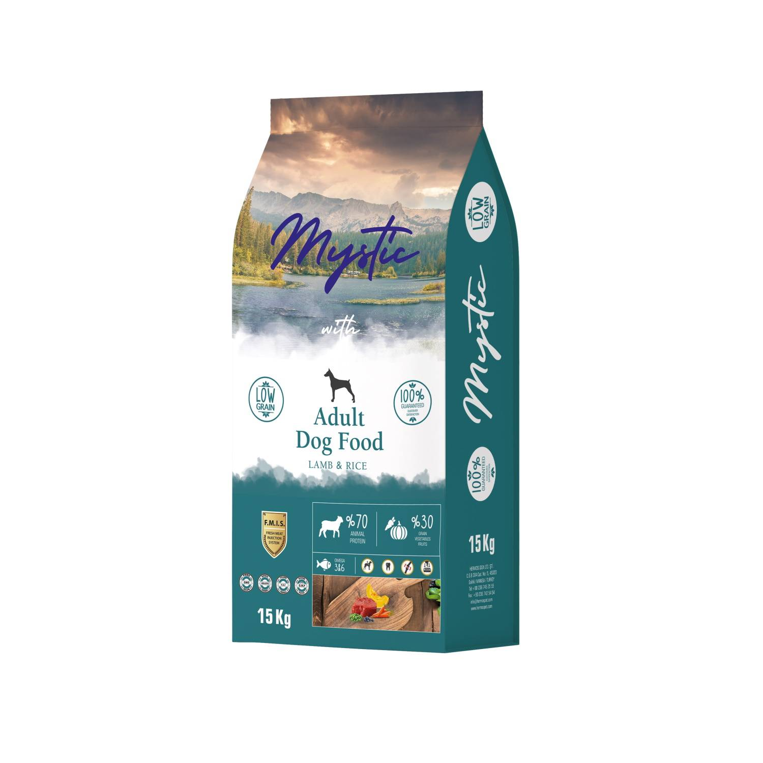 Сухой корм для собак Mystic Adult Dog Food Lamb & Rice с ягненком и рисом, 15 кг - купить в КУПИ-КОРМ, цена на Мегамаркет