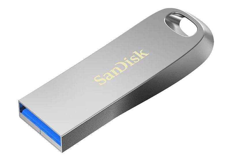 Флешка SanDisk Ultra Luxe 256 ГБ, 1 шт., серебристый (SDCZ74-256G-G46), купить в Москве, цены в интернет-магазинах на Мегамаркет