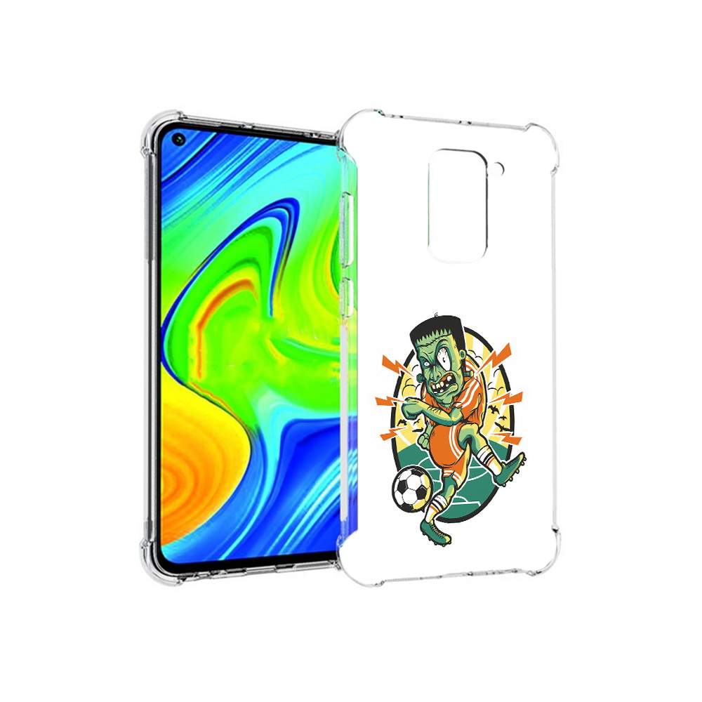 Чехол MyPads Tocco для Xiaomi Redmi Note 9 зомби футболист  (PT150805.258.368), купить в Москве, цены в интернет-магазинах на Мегамаркет